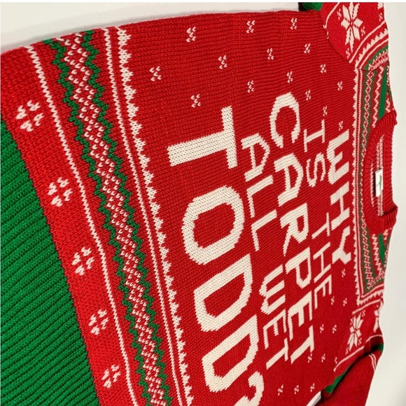 Why is The Carpet All Wet Todd Ugly Christmas Sweater - Picture 2 of 6